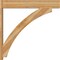 Ekena Millwork Thorton Block Rough Sawn Outlooker, Western Red Cedar, 8"W x 46"D x 46"H OUT08X46X46THR05RWR - alternate 2